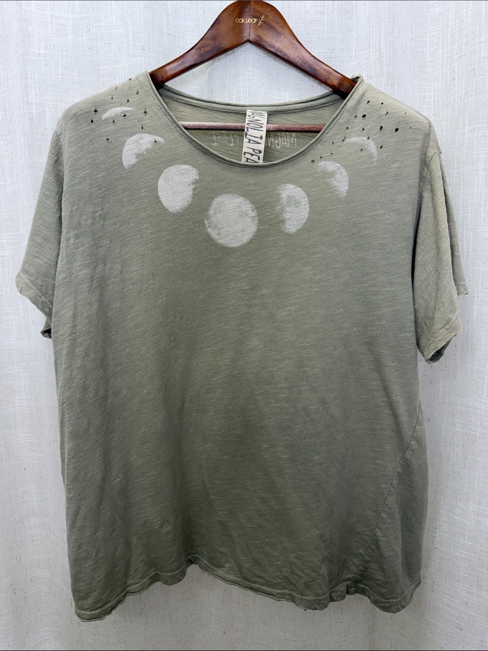 Magnolia Pearl Moon Phase Short Sleeve T-Shirt One Size Fits All